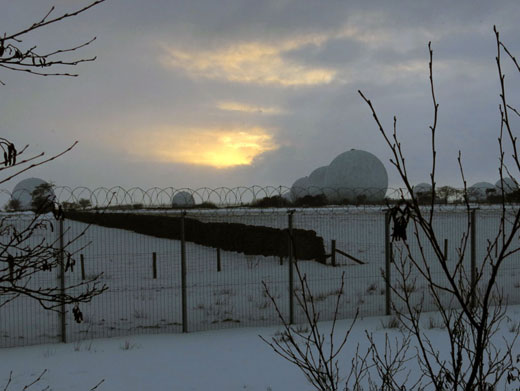 An important US base squatting in one of the beautiful Yorkshire Dales called NIDDERDALE